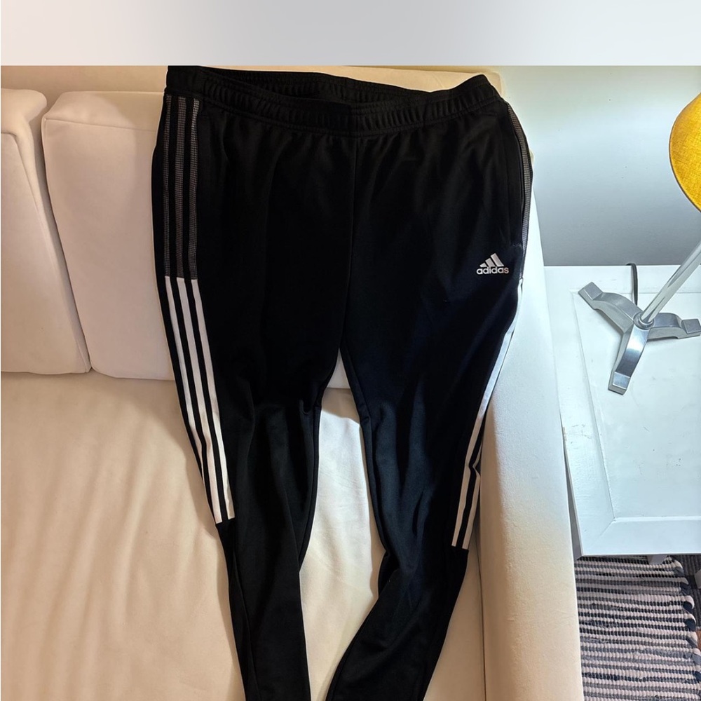 Men’s Adidas Black Track Pants
